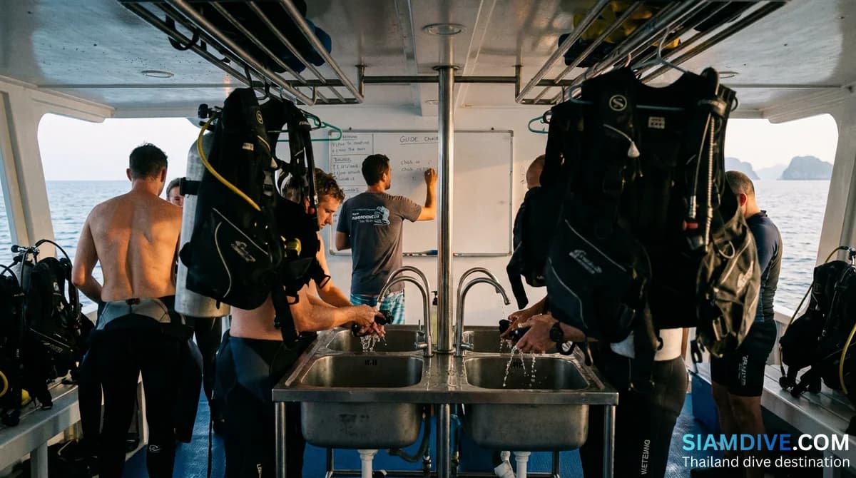 7 Fehler, die Thailand-Tauchsafaris ruinieren — und wie du sie vermeidest