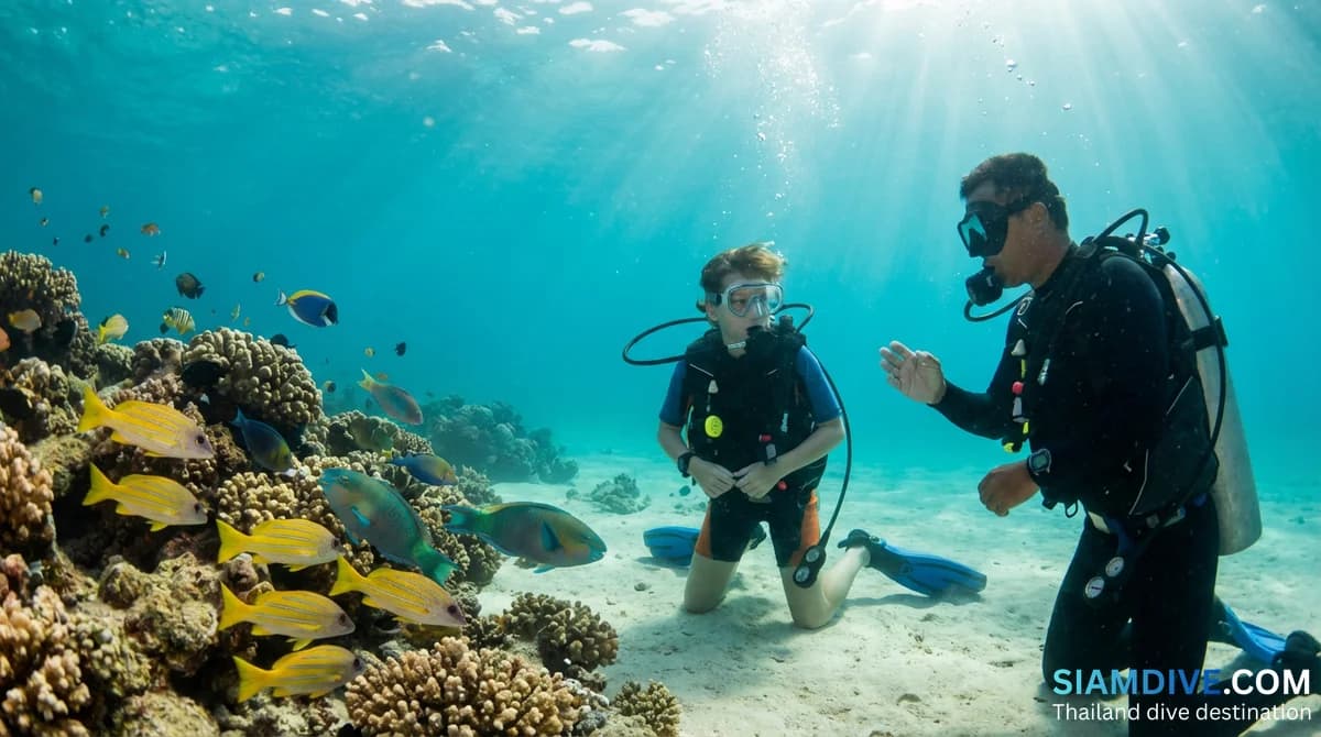 Thailand vs. die Welt: Wo sollte man den Tauchschein machen?