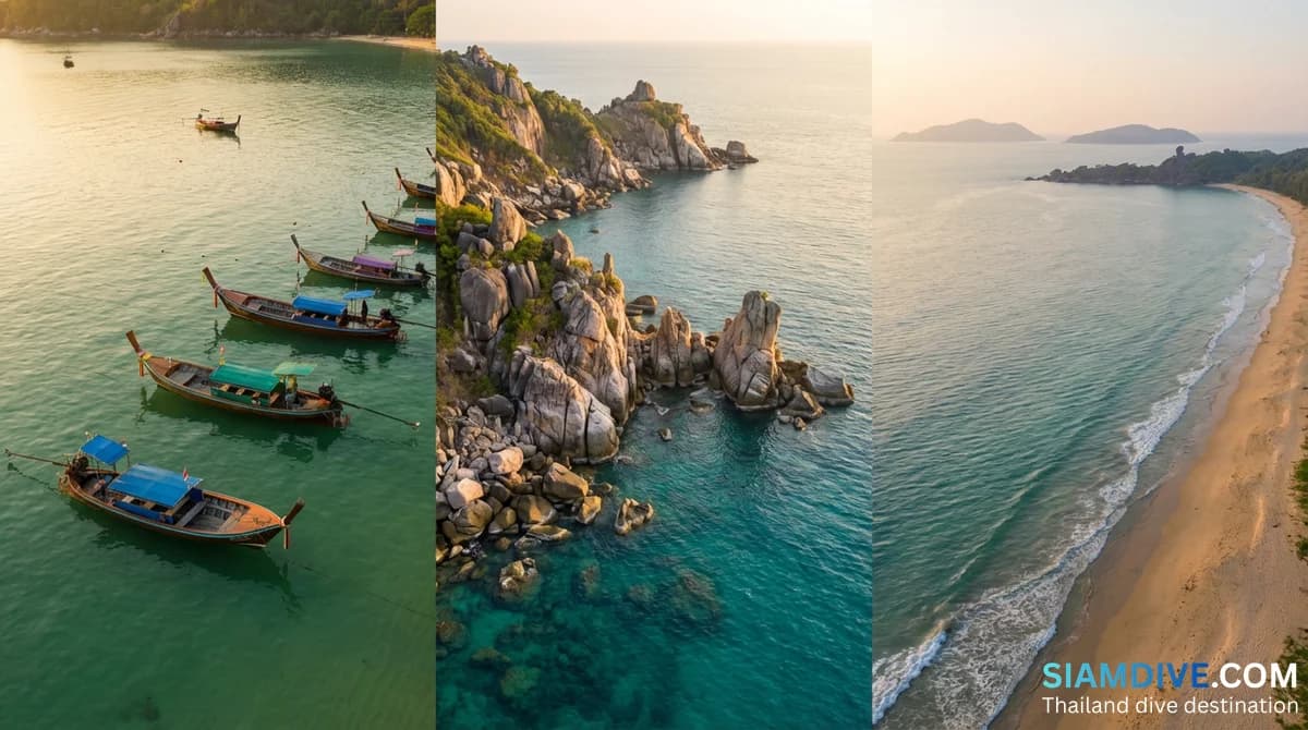 Phuket vs Koh Tao vs Khao Lak: Which Thai Dive Base Fits You?