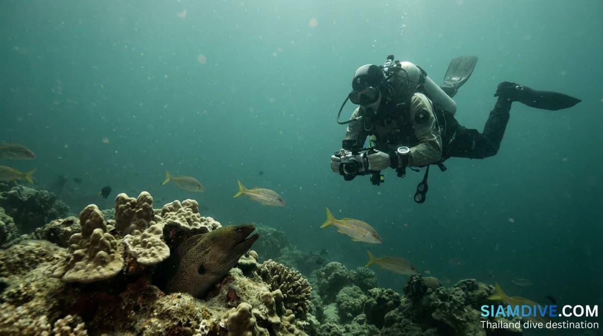 Was man beim Tauchen in Phuket wirklich sieht (nicht die Broschürenversion)