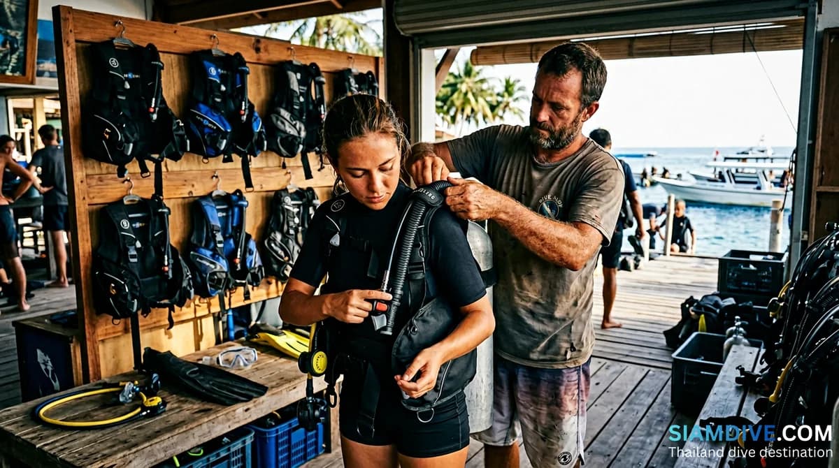 BCD-Grundlagen: Auswahl, Anpassung und Verwendung deines Tarierjackets