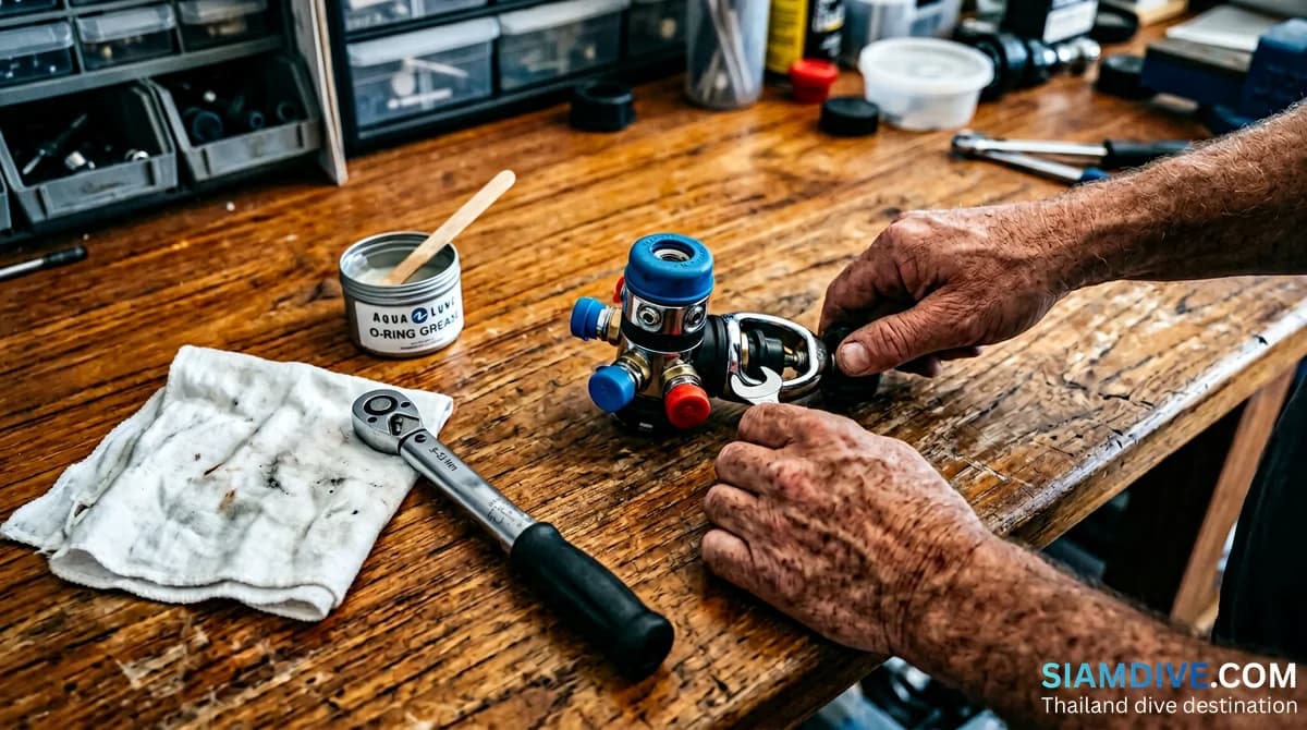 Atemregler-Pflege und Setup: Der komplette Leitfaden für sicheres Tauchen