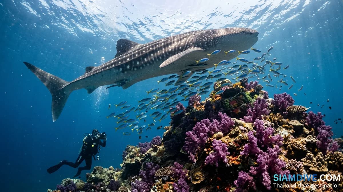 Walhaie in Thailand: Wo und wann man sie sieht