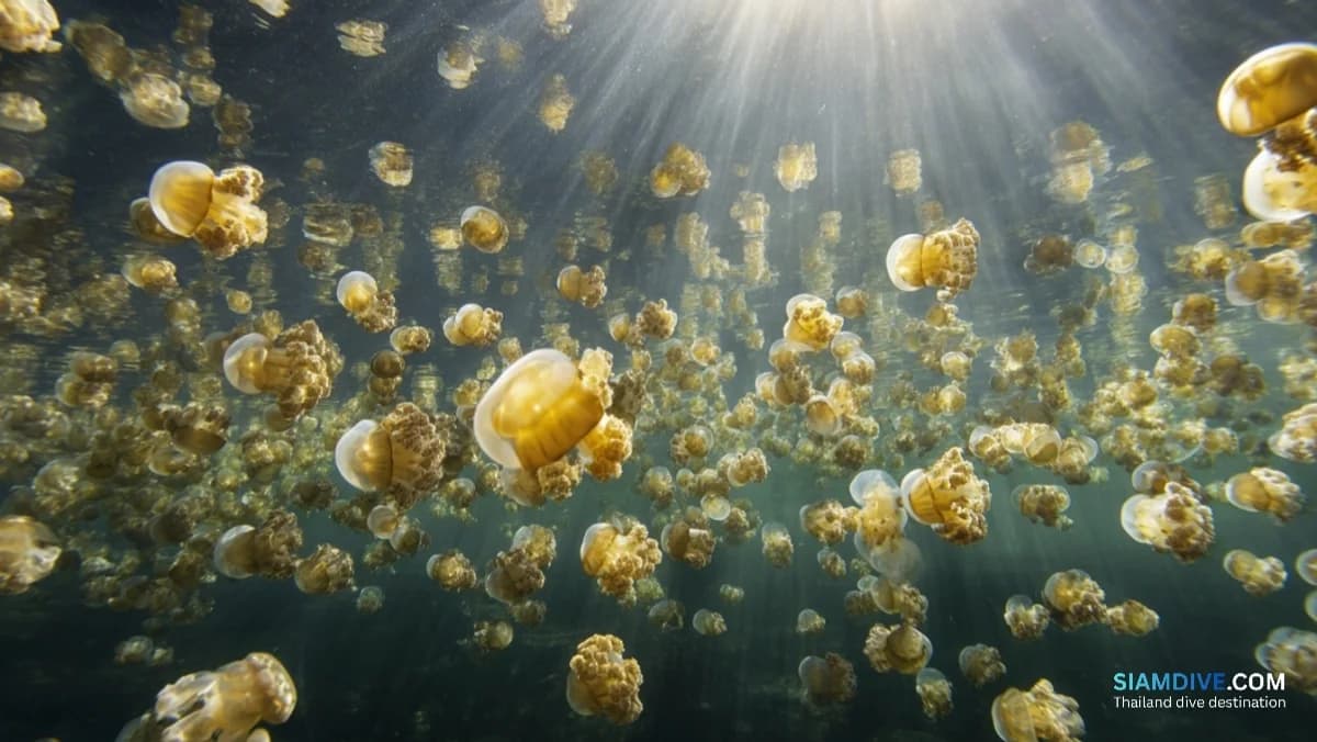 The Lake Where 5 Million Jellyfish Forgot How to Sting