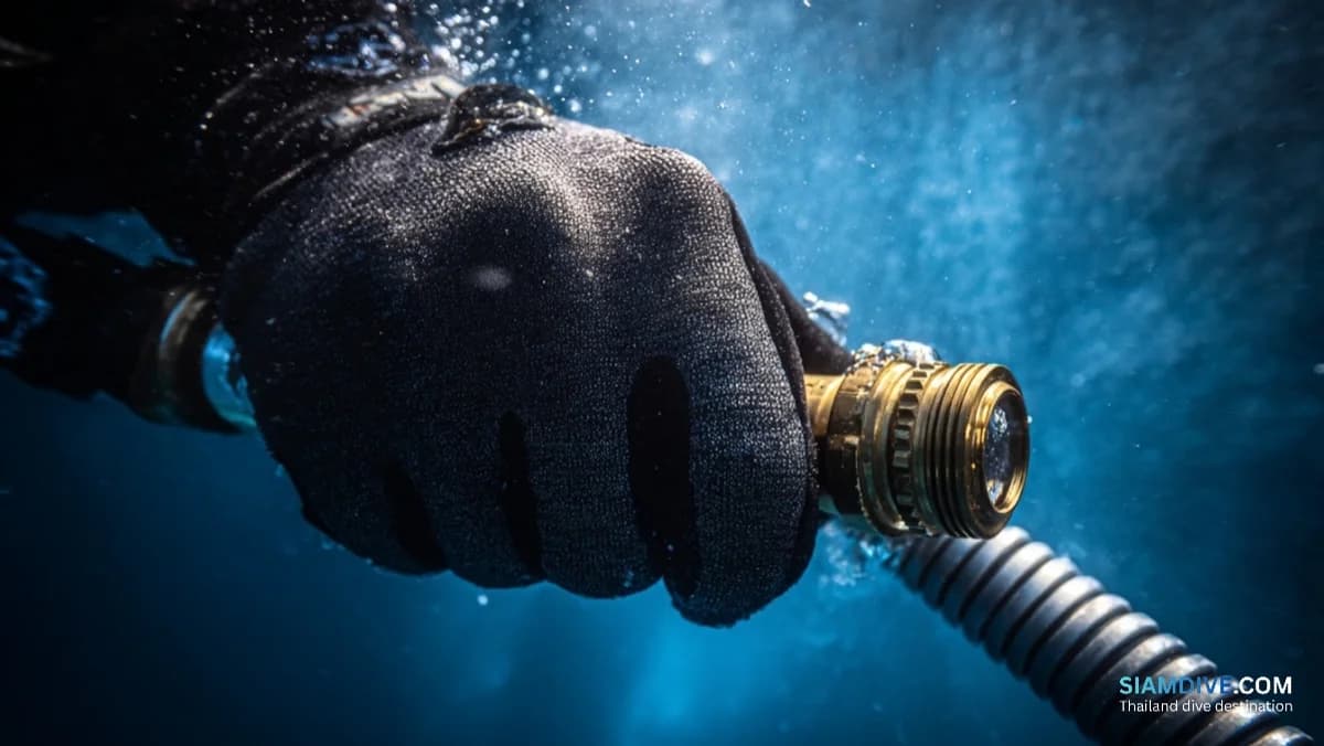 BCD自动充气失控？4秒断开搞定