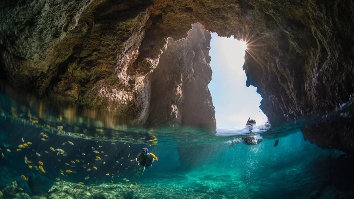 ช่องโพรงหินเกาะทะลุ + เกาะกุฎี: ทริปดำน้ำ 5 เกาะ ระยอง 650 บาท