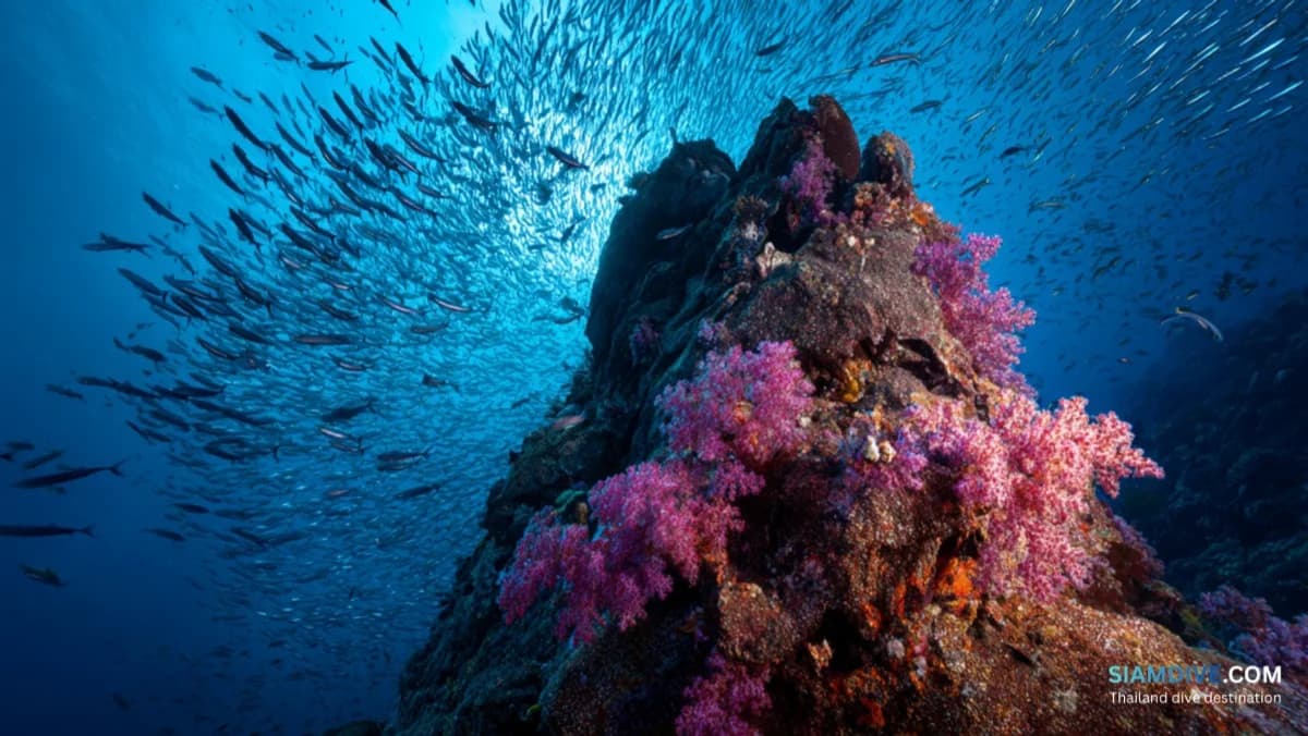 8 Mile Rock Diving Guide: Koh Lipe's Deep Pinnacle