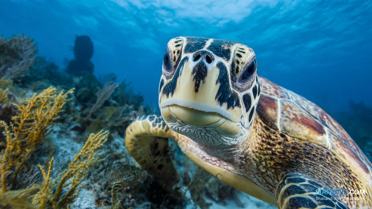 Sea Turtles in Thailand: Species Guide for Scuba Divers