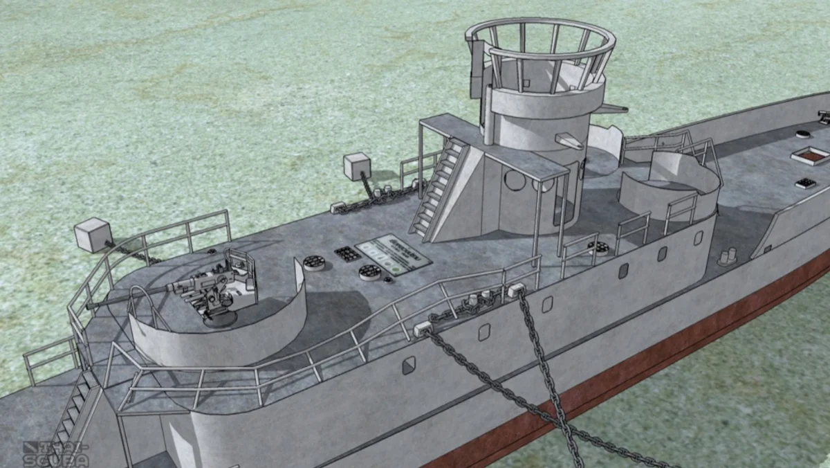 HTMS Prab 741 Wreck Diving Guide: Chumphon's Quiet Artificial Reef — image 3