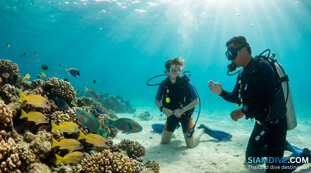 Thailand vs. die Welt: Wo sollte man den Tauchschein machen?