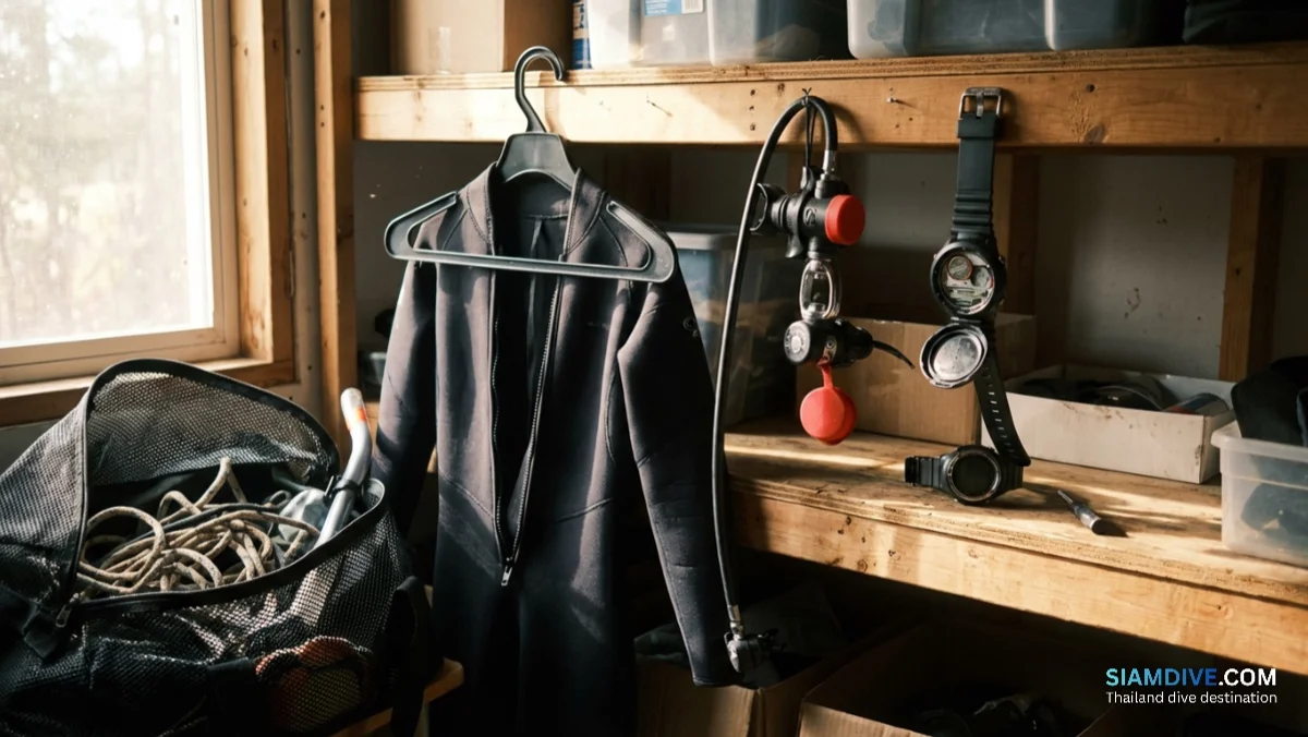 ダイビング器材を数ヶ月放置?高額修理を防ぐ保管チェックリスト