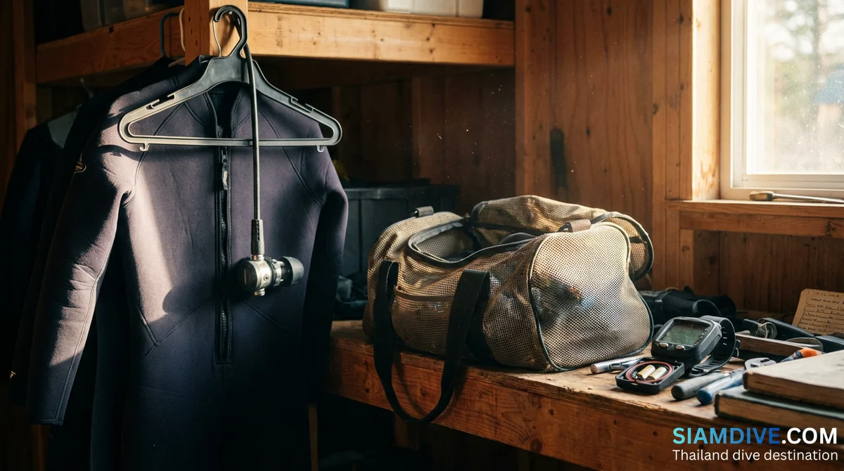 ダイビング器材を数ヶ月放置?高額修理を防ぐ保管チェックリスト — image 2