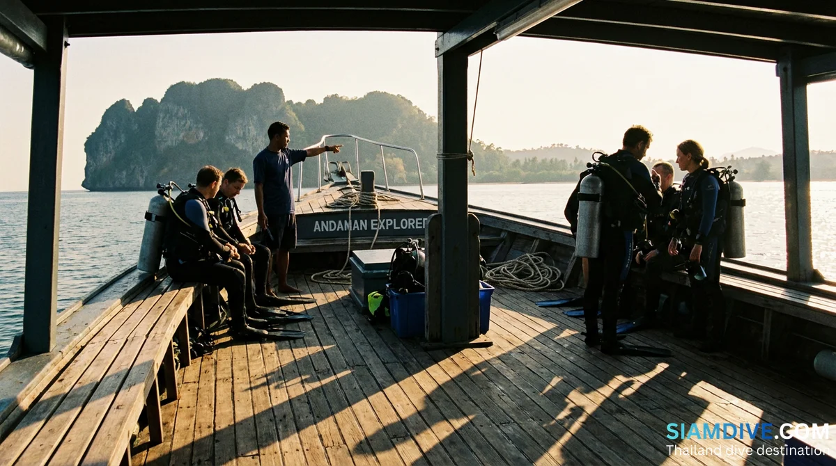 7 Tauchplätze um Phuket — ohne Tauchsafari machbar