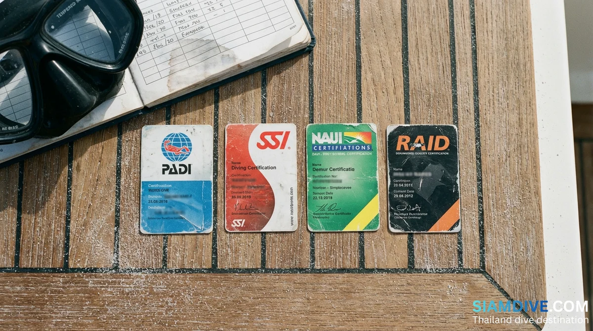 PADI vs SSI vs NAUI vs RAID: Ist die Agentur auf deiner Karte wirklich wichtig? — image 2