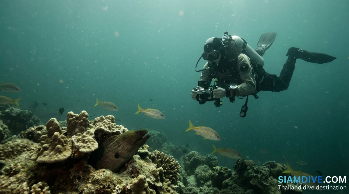 Was man beim Tauchen in Phuket wirklich sieht (nicht die Broschürenversion)