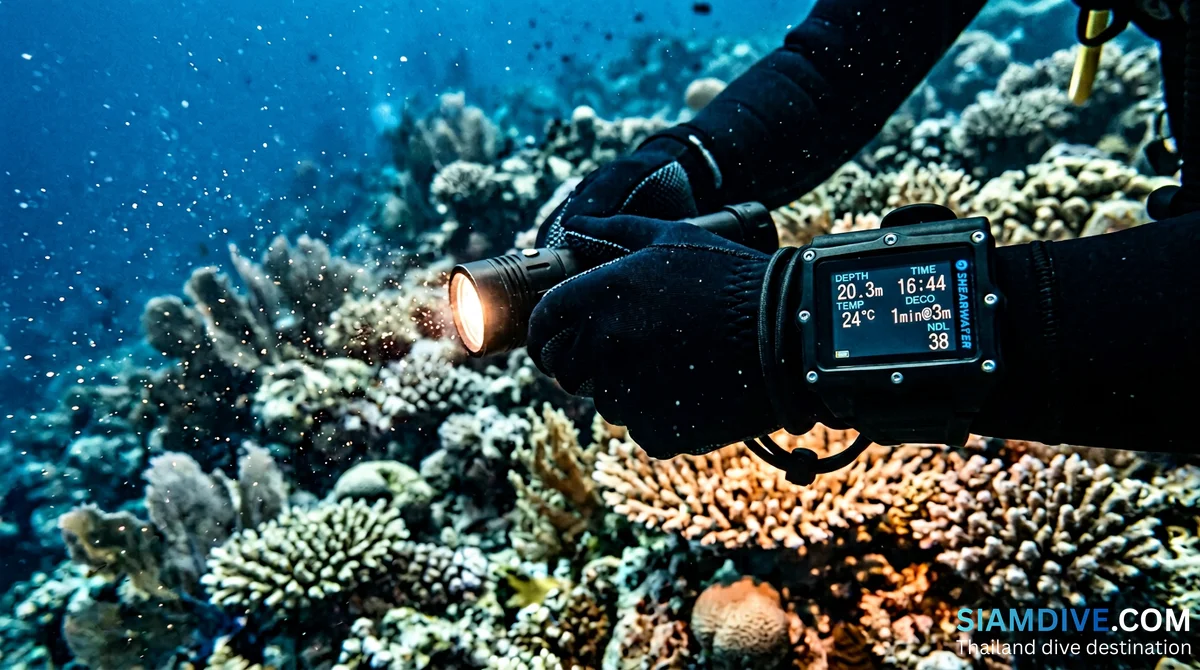 Tauchcomputer-Grundlagen: Dein Handgelenk richtig lesen und vertrauen