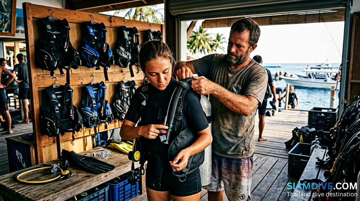 BCD-Grundlagen: Auswahl, Anpassung und Verwendung deines Tarierjackets