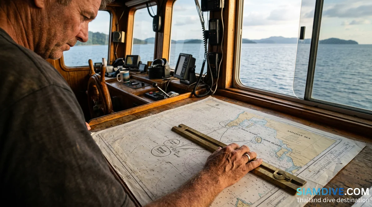 Thailand-Liveaboard-Routen im Vergleich: Welche passt zu dir