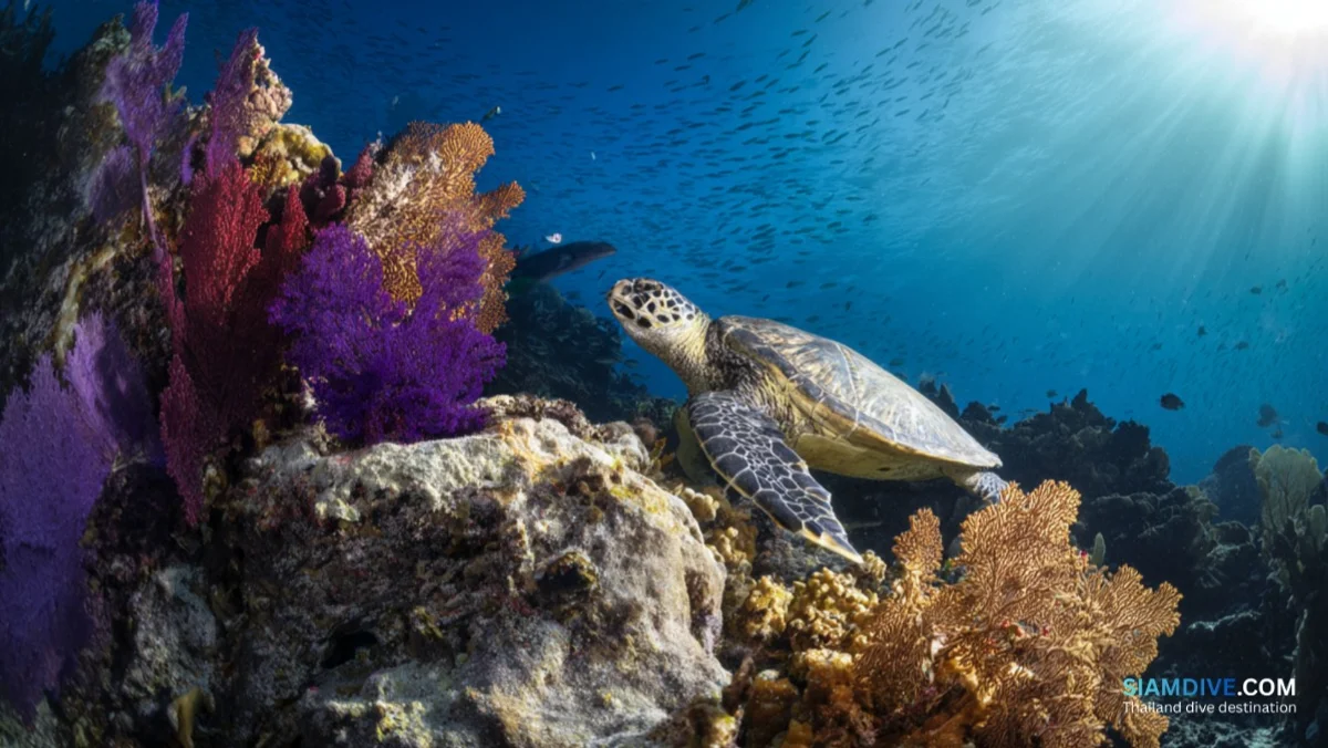 Hin San Chalarm: Best Coral Pinnacle in Samae San — image 4