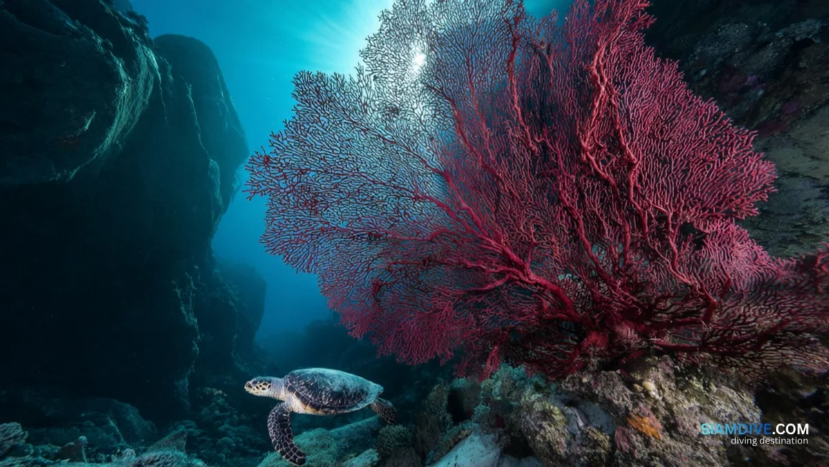 เกาะโรงโขน กระแสน้ำ 3 นอต กับปะการังที่ได้ประโยชน์ — image 2