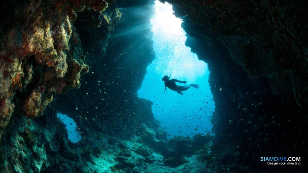 ช่องโพรงหินเกาะทะลุ + เกาะกุฎี: ทริปดำน้ำ 5 เกาะ ระยอง 650 บาท — image 3