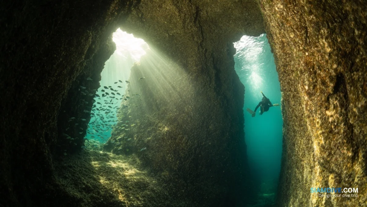 ช่องโพรงหินเกาะทะลุ + เกาะกุฎี: ทริปดำน้ำ 5 เกาะ ระยอง 650 บาท — image 4