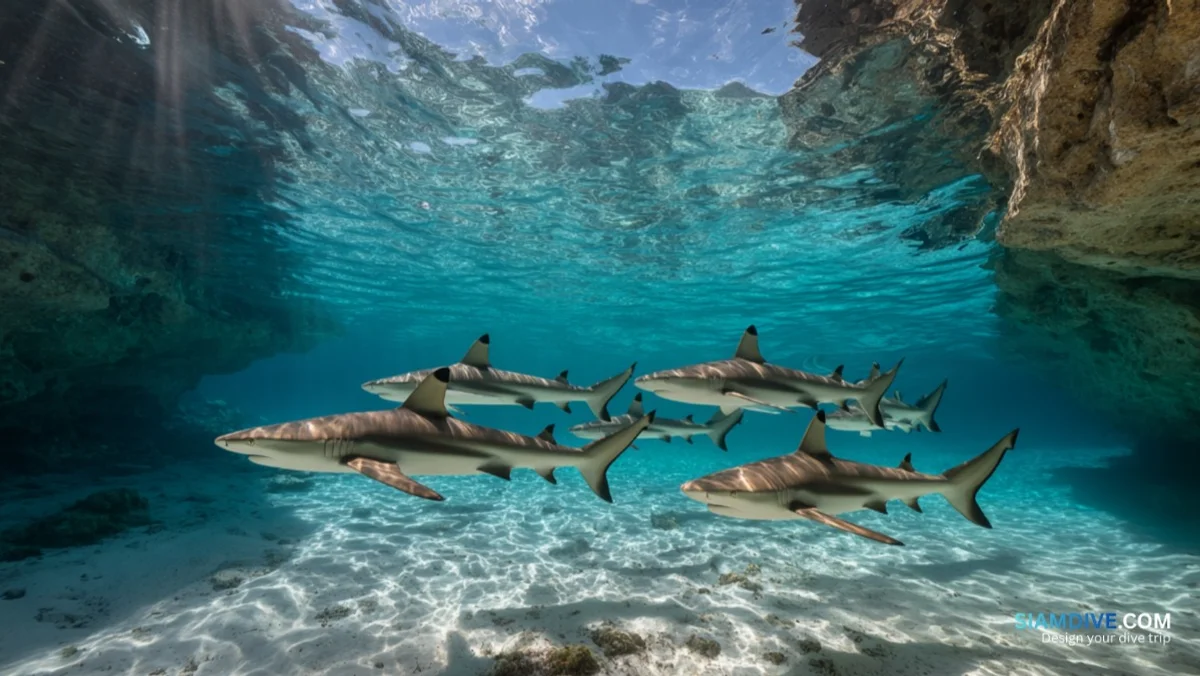 158 Sharks in One Bay: How Phi Phi's Blacktips Came Back — image 3