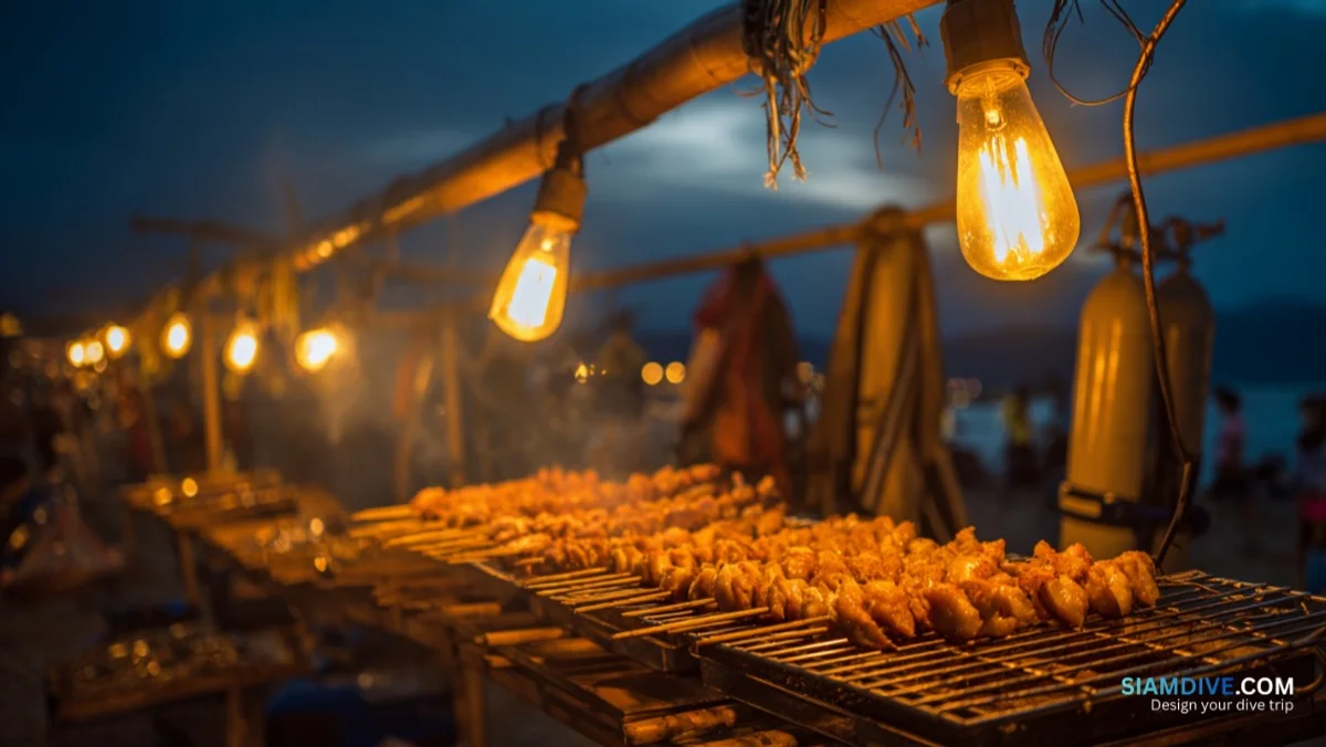 80-Baht Pad Thai After a Night Dive — Only in Thailand — image 3