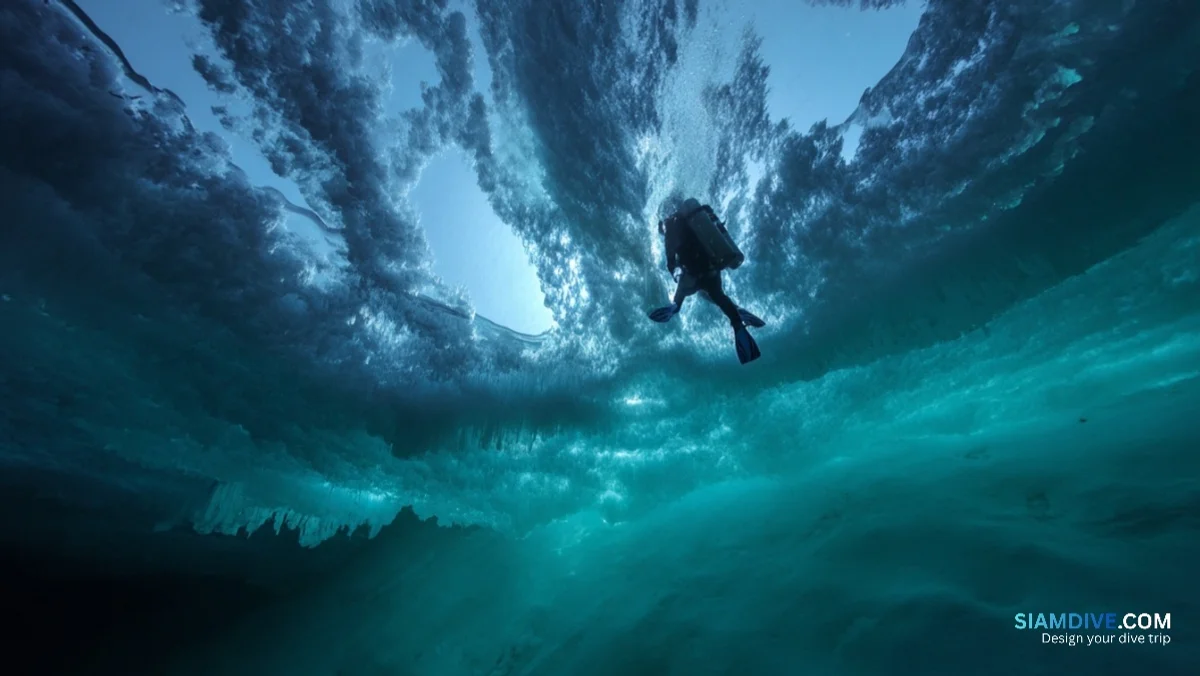 40 Metres of Visibility Under a Metre of Ice at Lake Baikal — image 2