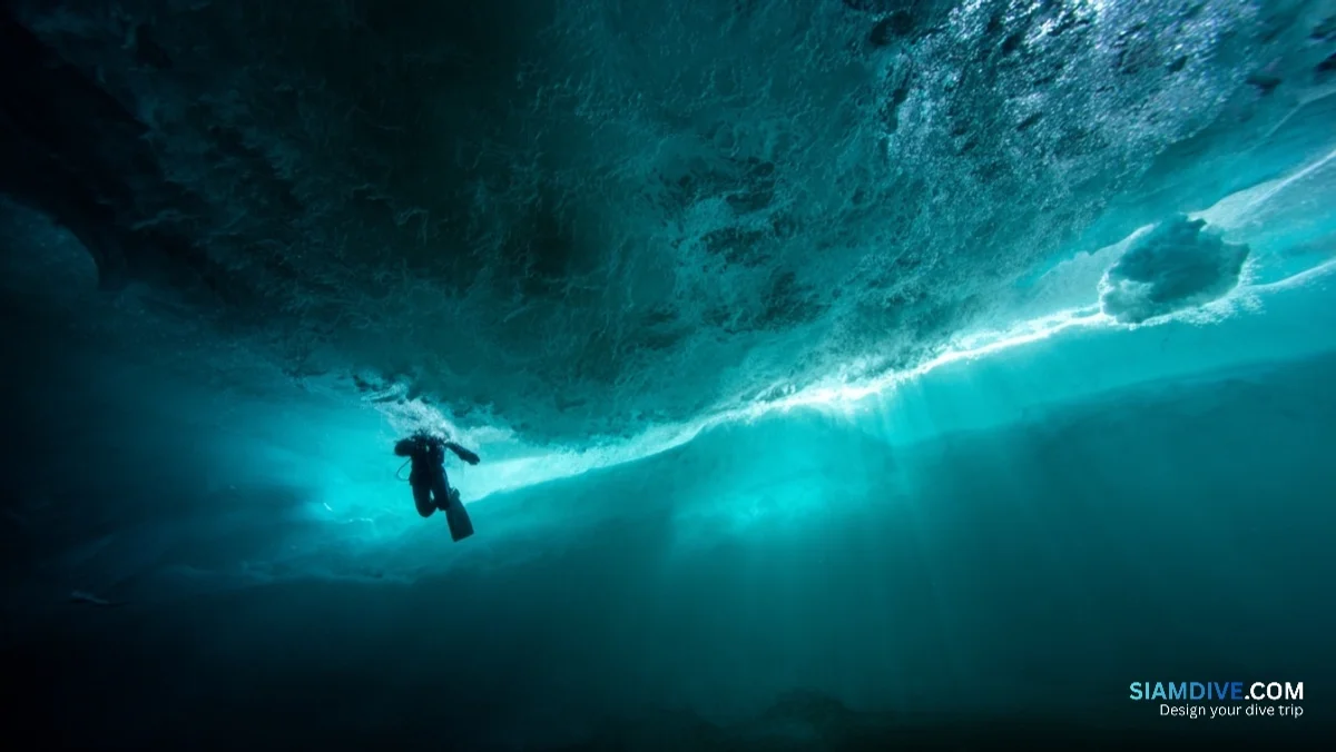 40 Metres of Visibility Under a Metre of Ice at Lake Baikal — image 3