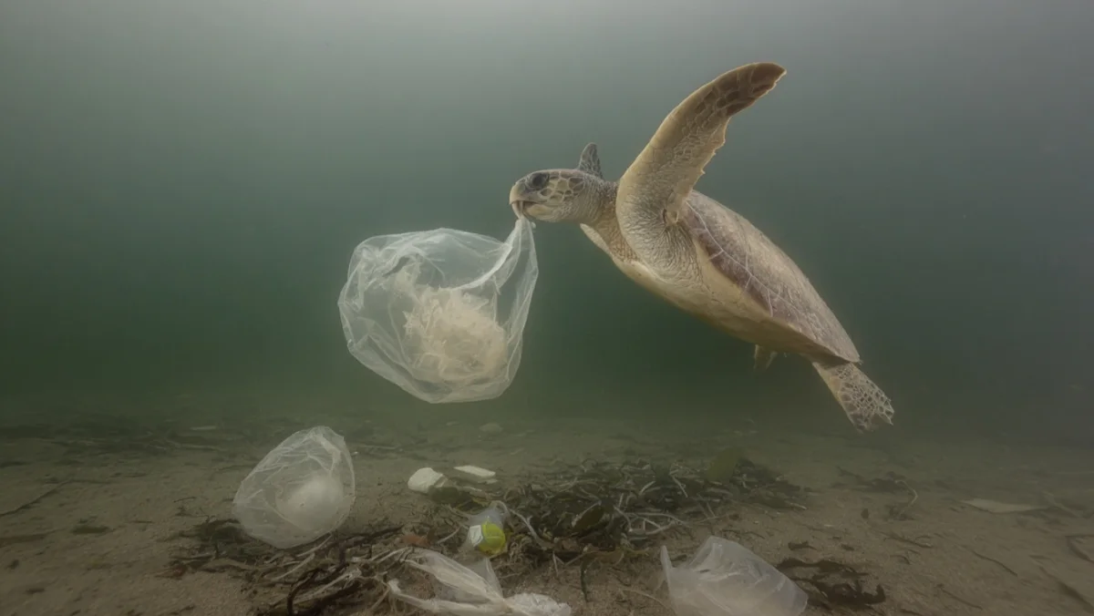 What Rubber Bands and Fishing Line Do to a Turtle's Heart