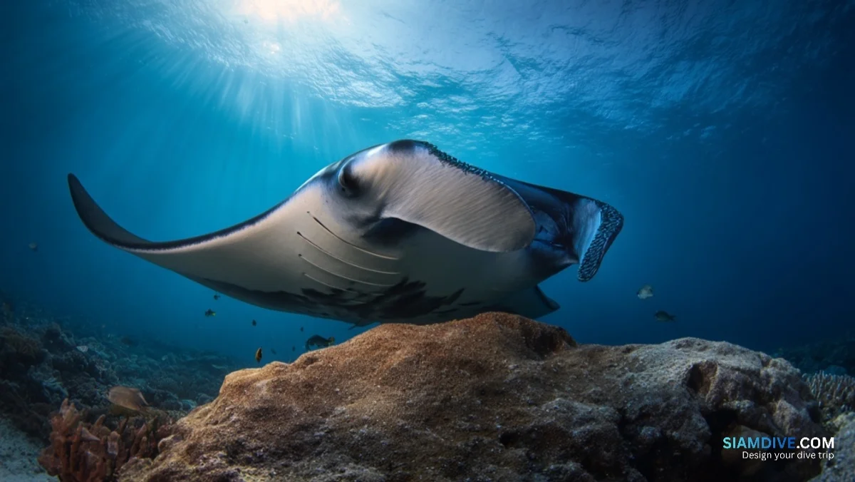 20 Mantas, 1 Rock, and the Tiny Fish That Bring Them Back