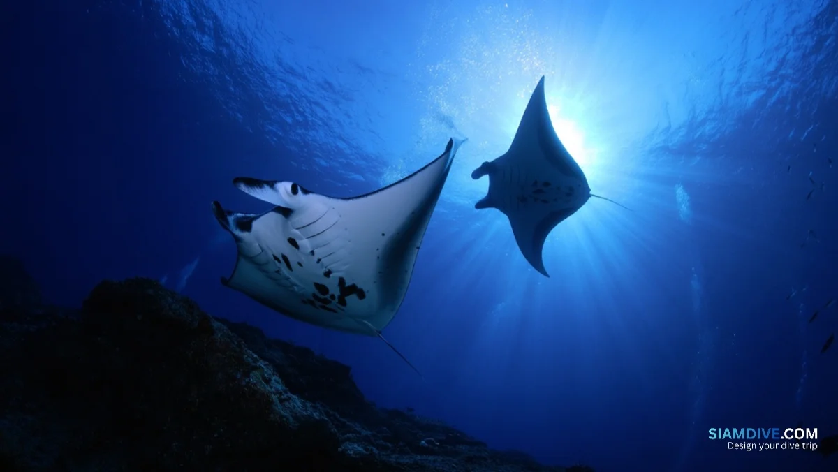 7-Metre Wingspan and a Dark Chin: Thailand Has Two Mantas — image 4