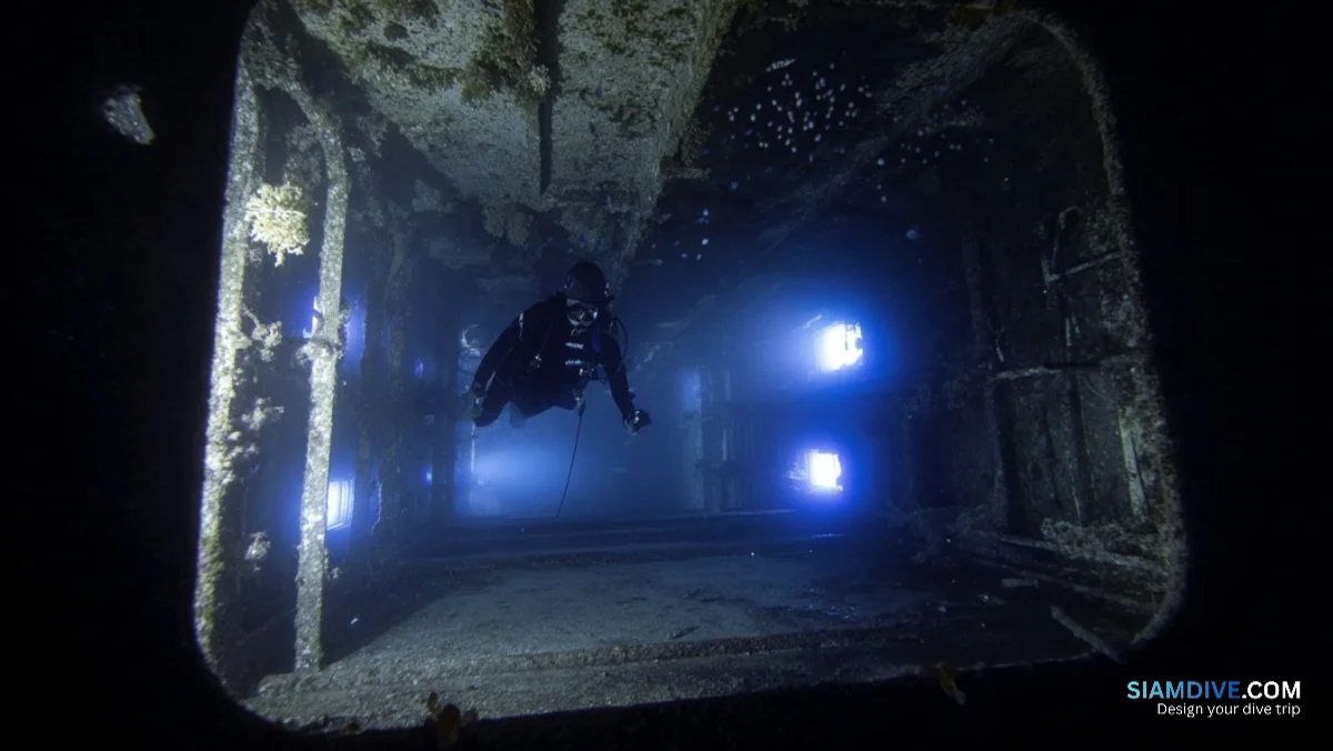 The Navy Cut Holes in a WWII Ship and Sank It Off Pattaya