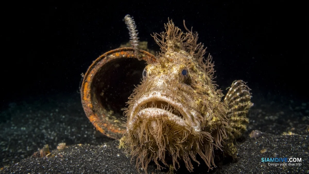 Nine Frogfish Species Share One Strait of Black Sand — image 2