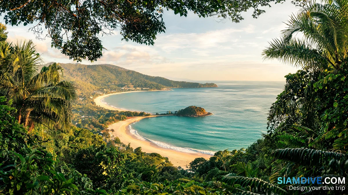 Karon Viewpoint : trois baies d'un seul regard à Phuket